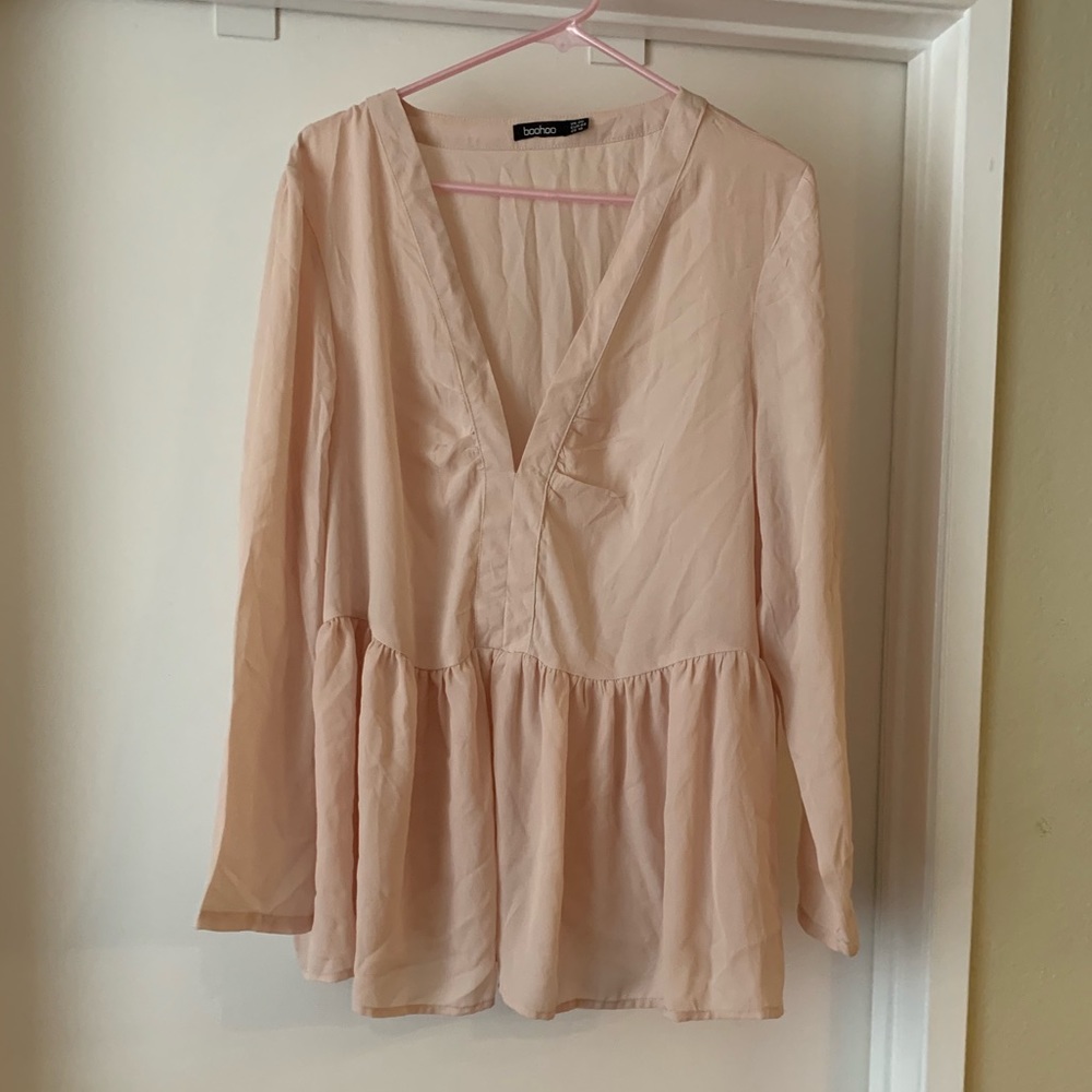 Light pink blouse